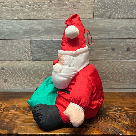 Vintage Santa Claus By‎ International Silver Co  Nylon 16" Stuffed 1991 - Picture 6 of 6